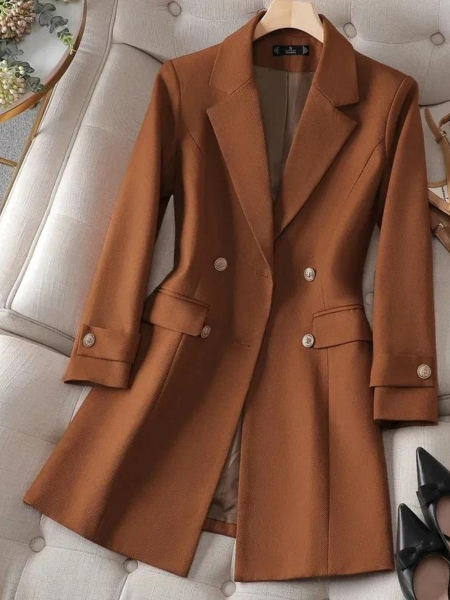 Blazer Feminino Longo Modern Cherry