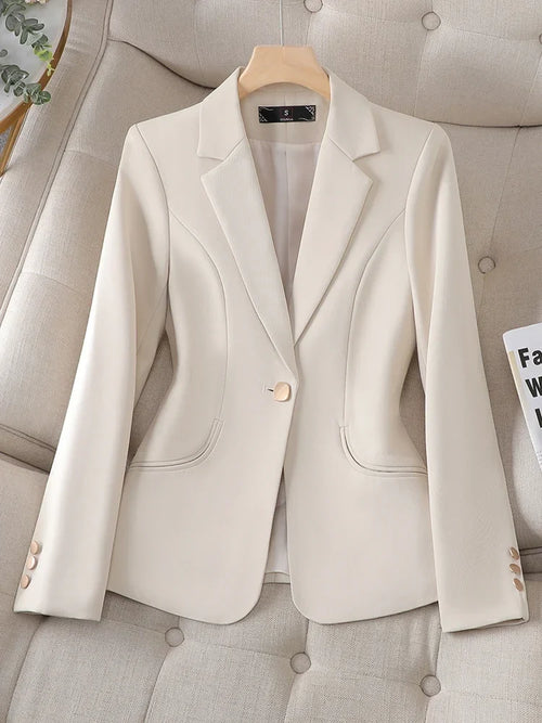 Blazer Feminino Alfaiataria Acinturado Modern Catarina