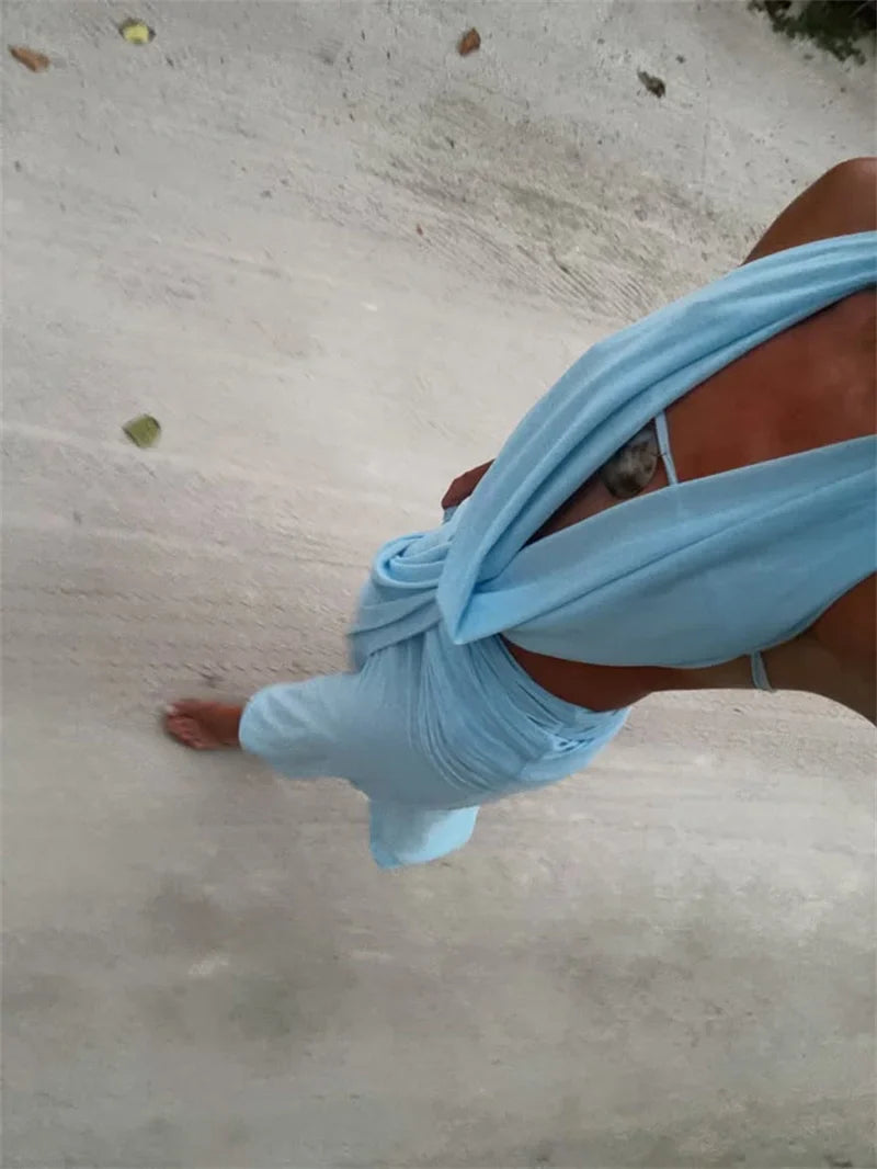 Conjunto Cropped e Saia Longa Modern Perle